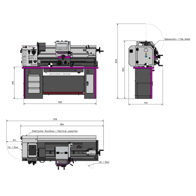 TOUR OPTIMUM TM 3310 (400V)